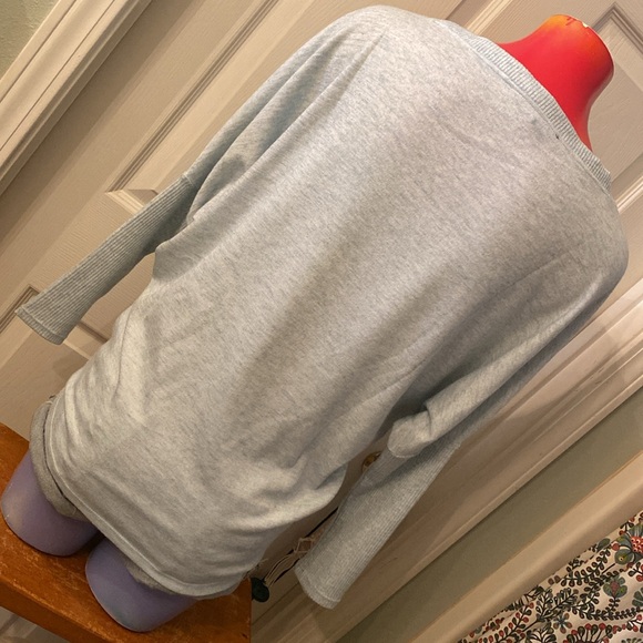 White House Black Market Light Blue Sweater - Picture 9 of 13